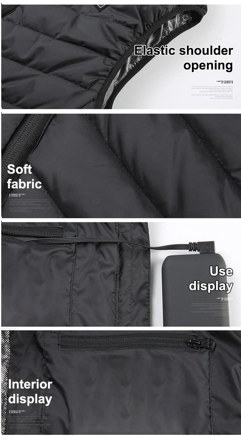 HeatFlow Pro™ Thermal Electric Heated Vest