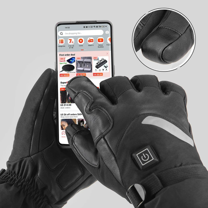 HeatFlow Pro™- Rechargeable Heated Gloves