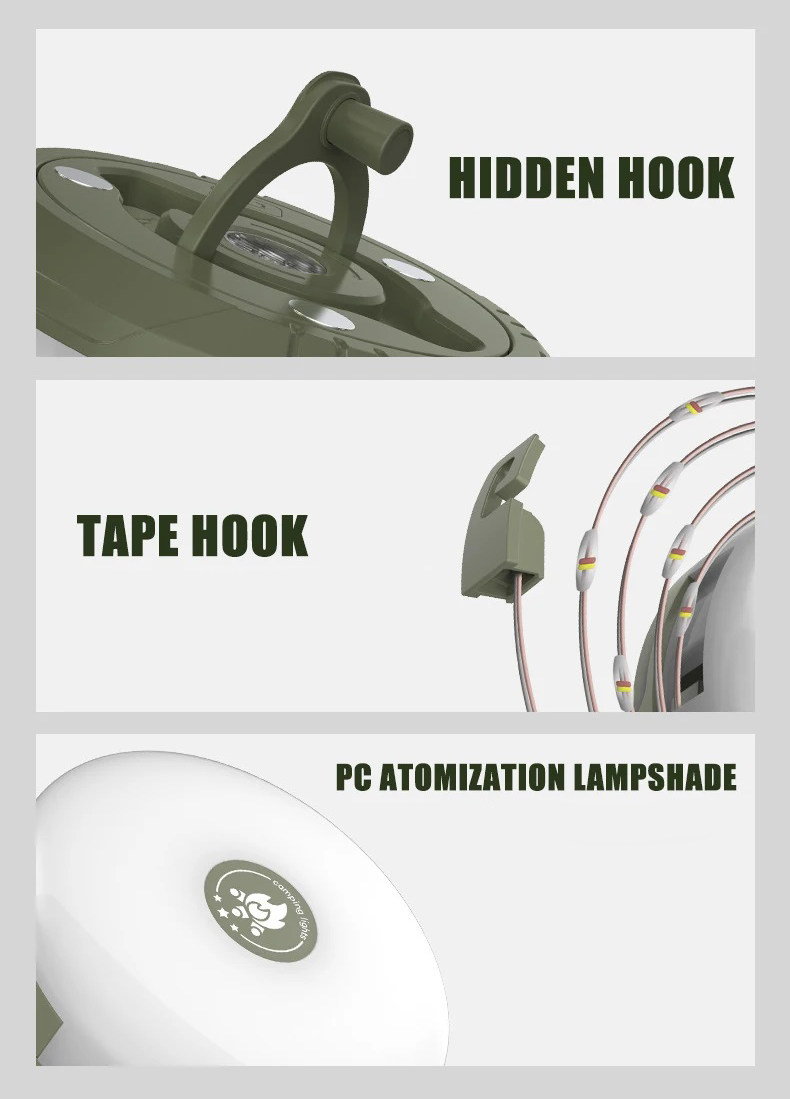 AdventureLume™ Rechargeable Camping String Lights