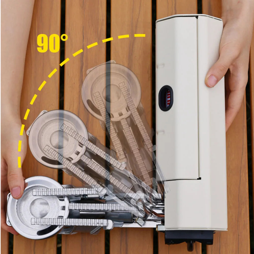 SwiftFlame™ Mini Foldable Camping Gas Stove