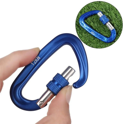 PowerGrip Pro Carabiner 12/25KN D Shape