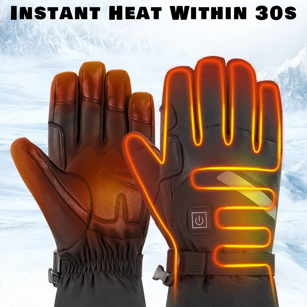 HeatFlow Pro™- Rechargeable Heated Gloves