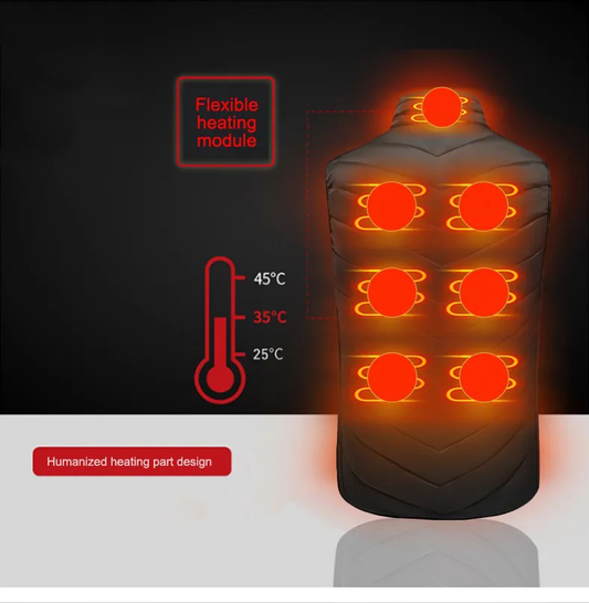 HeatFlow Pro™ Thermal Electric Heated Vest