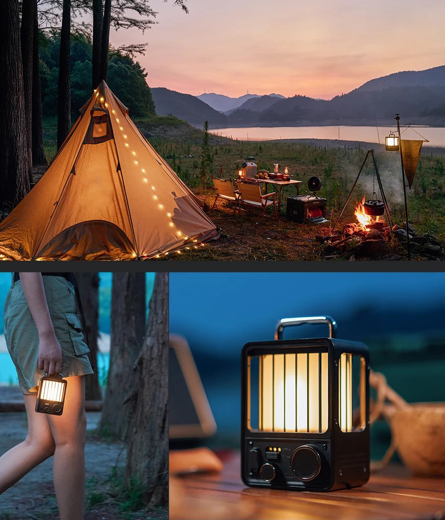Rechargeable Retro Camping Light