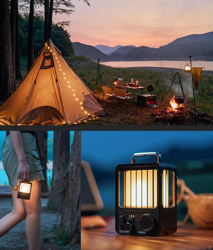 Rechargeable Retro Camping Light