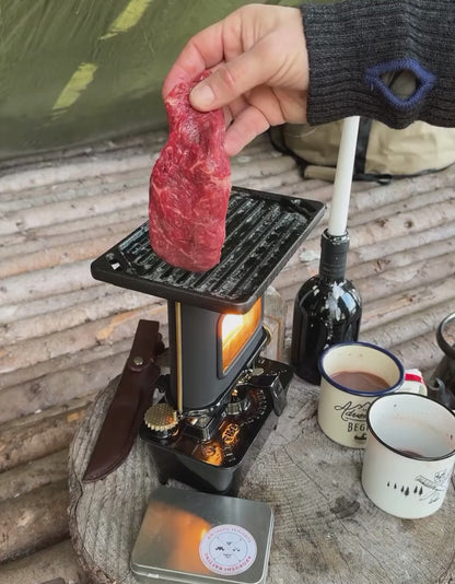 EmberEcho™ Retro Oil Stove