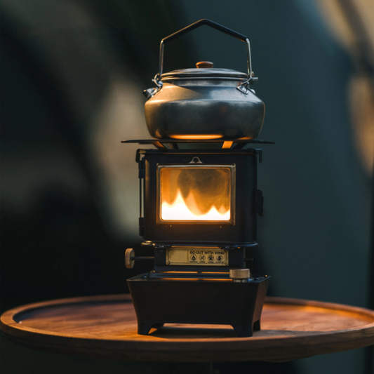 EmberEcho™ Retro Oil Stove